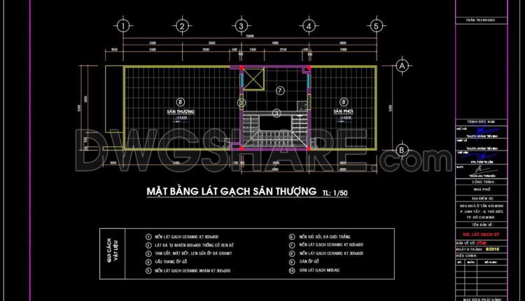 40. Download free detailed CAD drawings of floor plans for a 3-story townhouse
