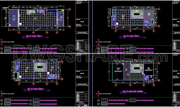 2 years ago
                

                
             54348. Download free detailed CAD drawings of floor plans for a 3-story townhouse