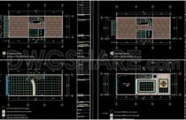 Compact School Project AutoCAD File DWG