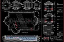 Compact School Project AutoCAD File DWG