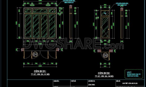 2 years ago
                

                
             443561. Detailed CAD Drawings Of Doors, Windows For Download