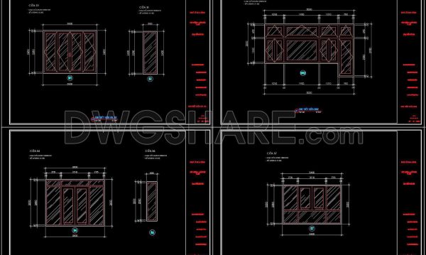 2 years ago
                

                
             363575. Detailed CAD Drawings Of Doors, Windows For Download