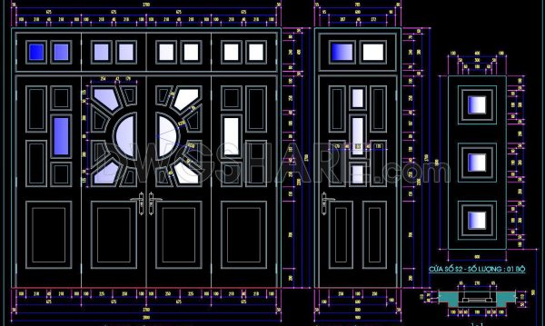 2 years ago
                

                
             358578. Detailed CAD Drawings Of Doors, Windows For Download