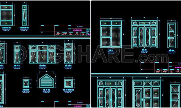 2 years ago
                

                
             683584. Detailed CAD Drawings Of Doors, Windows For Download