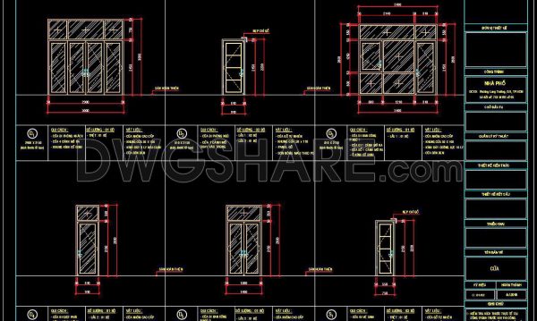 2 years ago
                

                
             483585. Detailed CAD Drawings Of Doors, Windows For Download