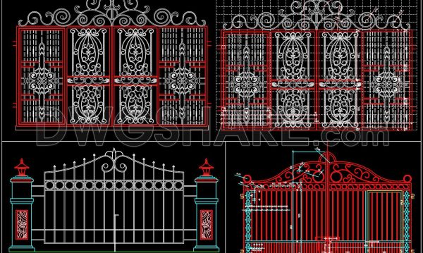 2 years ago
                

                
             1,370160. CAD drawings detailing gates available for download