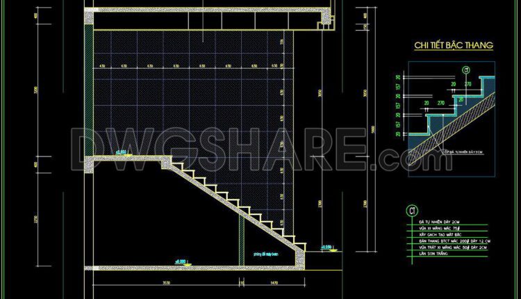 247. Download detailed CAD drawings of townhouse stairs