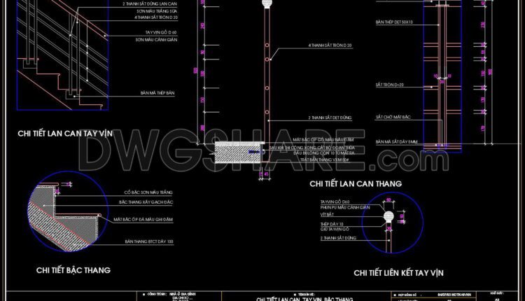 249. Download detailed CAD drawings of townhouse stairs