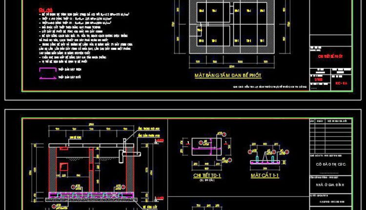 270. Structural Drawings Of 3-Story House A Complete Project 5m x 13.9m For Download