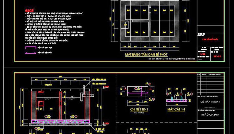 271. Structural Drawings Of 3-Story House A Complete Project 14.2m x 19.7m For Download