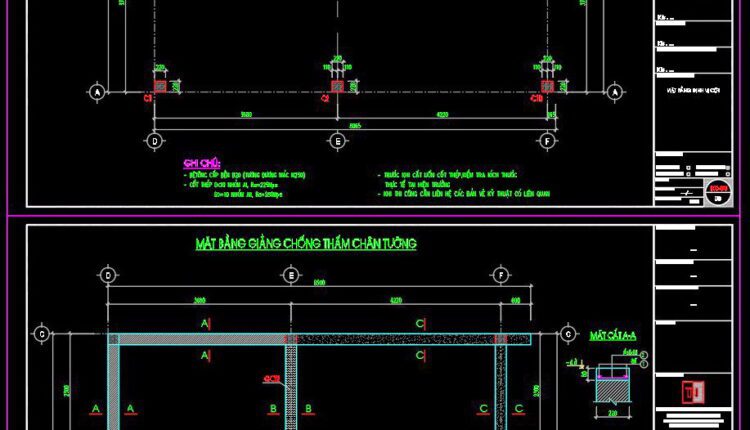 276. Structural Drawings Of 4-Story House A Complete Project 6m x 8.5m For Download