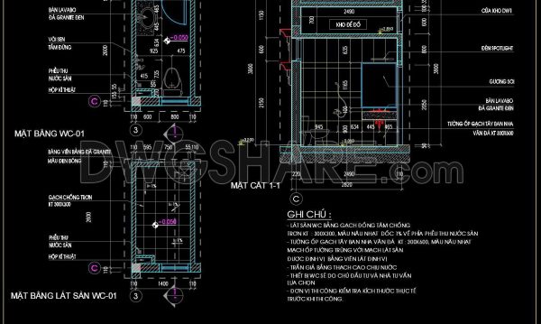 2 years ago
                

                
             761286. Free download of CAD technical drawings for the construction of bathrooms in townhouses