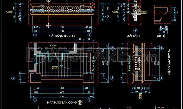 2 years ago
                

                
             777348. Detailed architectural CAD drawings of the facade, balcony, railing townhouse