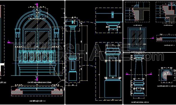 2 years ago
                

                
             1,054356. Free download of CAD drawings of European classical architectural details