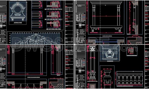 2 years ago
                

                
             1,553358. Free download of CAD drawings of European classical architectural details