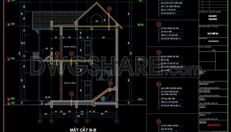 387. Download CAD Design Drawings for a 2-Story House with Dimensions 8m x 13m