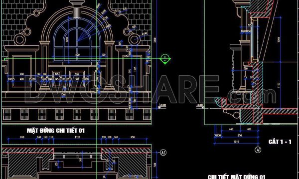 2 years ago
                

                
             1,577515. Free Download – Classical Architectural Facade Detail CAD Drawing