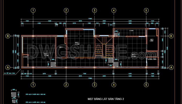 56. Download free detailed CAD drawings of floor plans for a 3-story townhouse