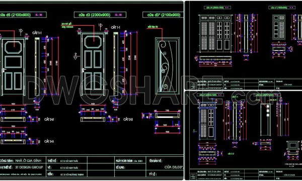 2 years ago
                

                
             456604. Detailed CAD Drawings Of Doors, Windows For Download