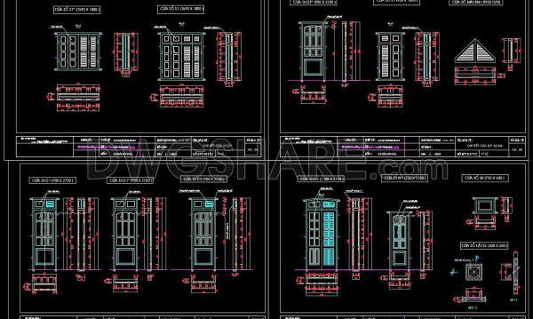 2 years ago
                

                
             562605. Detailed CAD Drawings Of Doors, Windows For Download