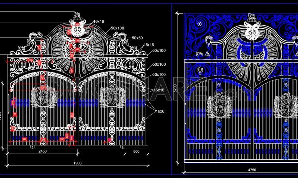 2 years ago
                

                
             1,409177. CAD drawings detailing gates available for download