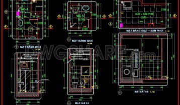 Compact School Project AutoCAD File DWG