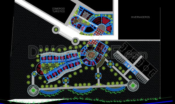 2 years ago
                

                
             1,51235. Download the free CAD drawing of CENTRO RECREACIONAL CULTURA ECOTURISTICO