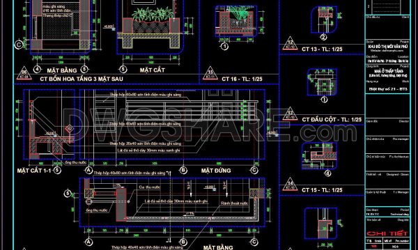 2 years ago
                

                
             739362. Free download of detailed architectural CAD drawings for facades, balconies in townhouses