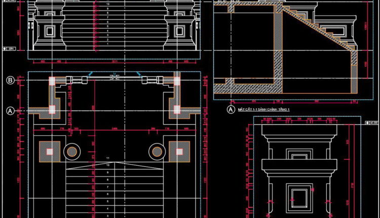 364. Download Of Cad Drawings Of European Classical Architectural Details (1)