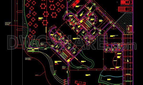 2 years ago
                

                
             1,47237. Download CAD Floor Plan Drawings of the Functional Layout for a 1080m2 Restaurant