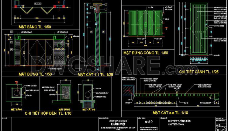 461. Download CAD Design Drawings for a 4-Story House with Dimensions 4.5m x 17.9m