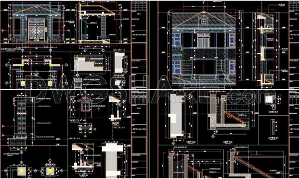 2 years ago
                

                
             1,838519. Download Free CAD Drawing of Residential Elevation Architectural Details