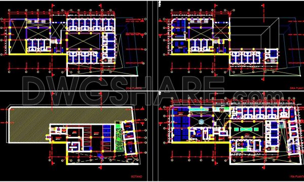 95. Download Free Cad Drawings Of Functional Floor Plans For Hotel