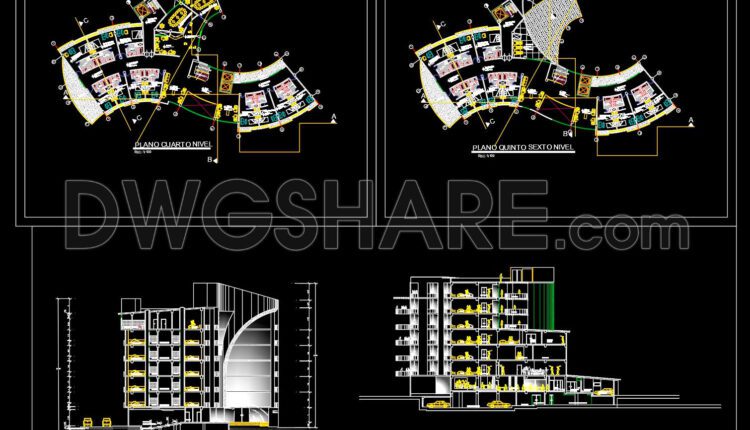 96. Download Cad Drawings Of A 5-star Boutique Hotel (1)