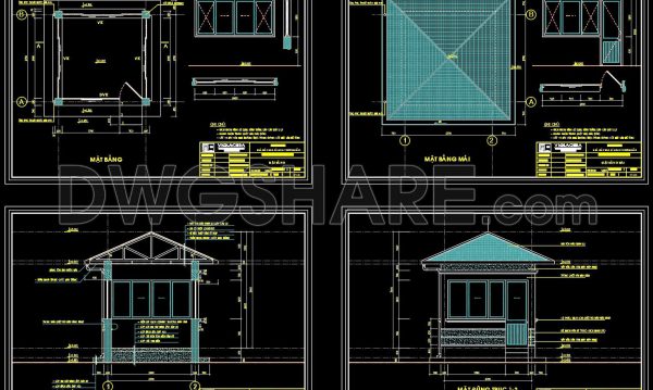 2 years ago
                

                
             2,29207. Download detailed CAD design drawings of guardhouses