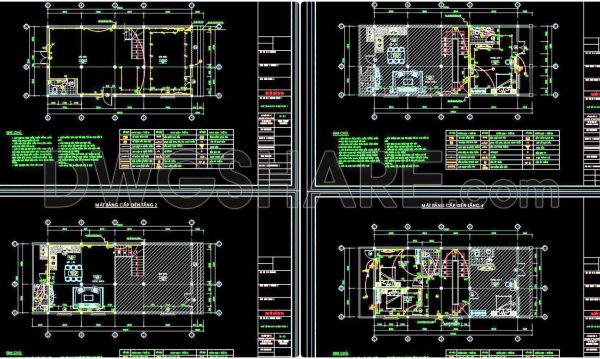 2 years ago
                

                
             1,326112. CAD drawings for detailed electrical designs for a 5-story townhouse