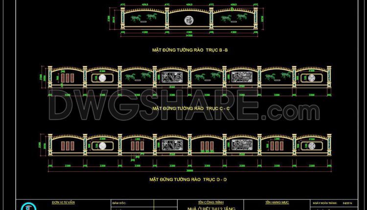 165. Download Cad Drawings For Technical Design And Construction Of Gates And Fences For Townhouses (4)