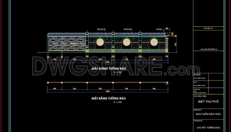 168. Download Cad Drawings For Technical Design And Construction Of Gates And Fences For Townhouses (1)