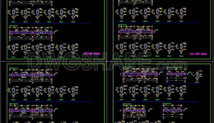 286. Structural Drawings Of 7-story House A Complete Project 9.2m X 7.6m For Download (5)