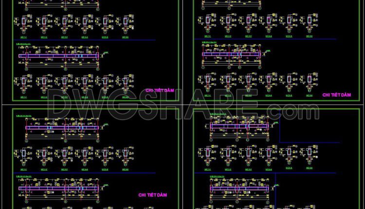 286. Structural Drawings Of 7-story House A Complete Project 9.2m X 7.6m For Download (6)