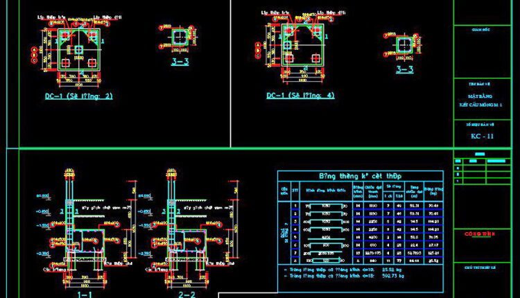 290. Structural Drawings Of 4-story House A Complete Project 9m X 12.3m For Download (3)
