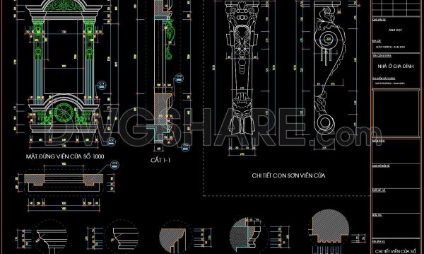 2 years ago
                

                
             1,274370. Free download of CAD drawings of European classical architectural detail