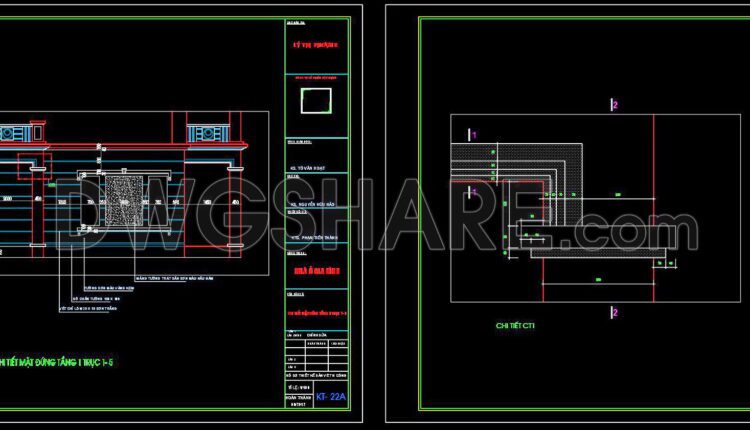 371. Free Download Of Cad Drawings Of Architectural Details (1)