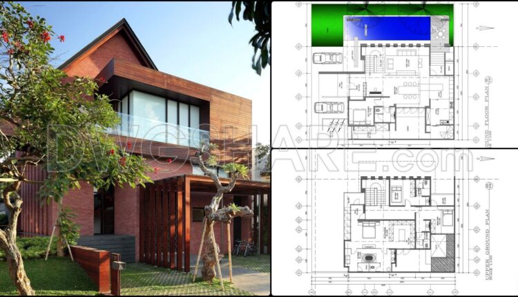404. Download Pdf Design Drawings For A 2-story House With Dimensions 20m X 29m (1)