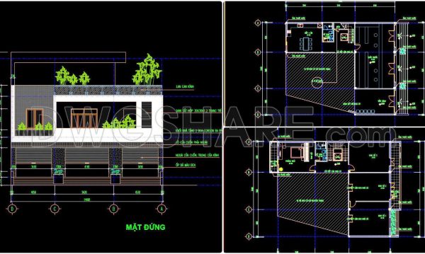 2 years ago
                

                
             1,593405. Download CAD Design Drawings for a 2-Story House with Dimensions 14.4m x 16.9m