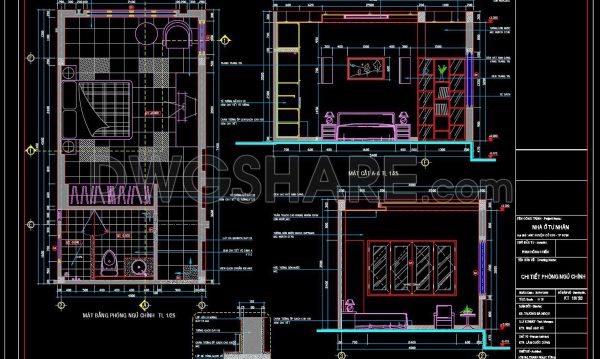 2 years ago
                

                
             1,52744. Download CAD drawings for interior design of bedroom