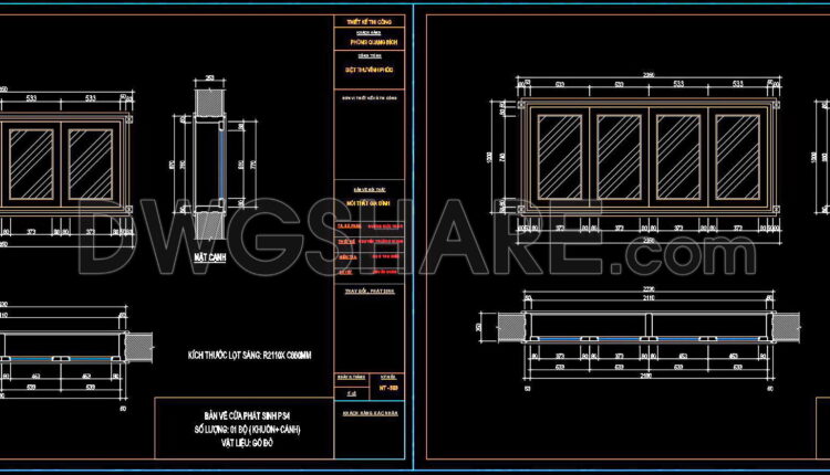 624. Detailed Cad Drawings Of Doors, Windows For Download (1)