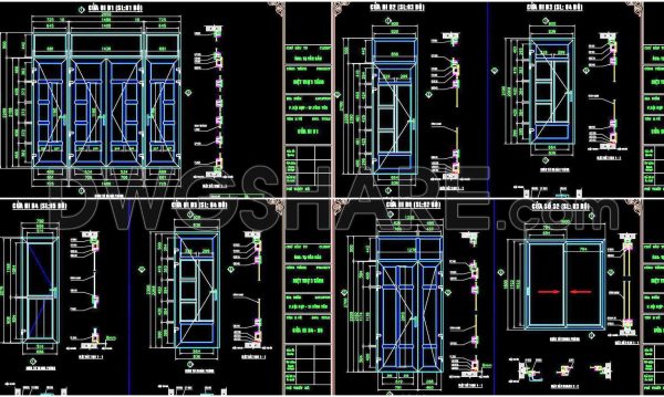 2 years ago
                

                
             564629. Detailed CAD Drawings Of Doors, Windows For Download
