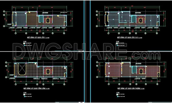 2 years ago
                

                
             41463. Download free detailed CAD drawings of floor plans for a 3-story townhouse