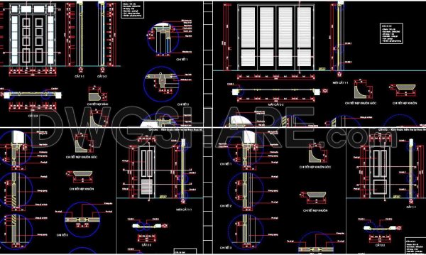 2 years ago
                

                
             591632. Detailed CAD Drawings Of Doors, Windows For Download